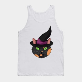 Tortoiseshell Witch Cat Tank Top